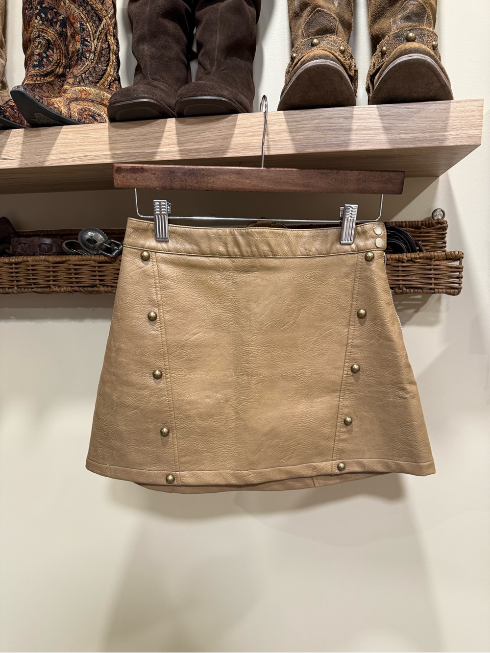 Zara Studded Skirt